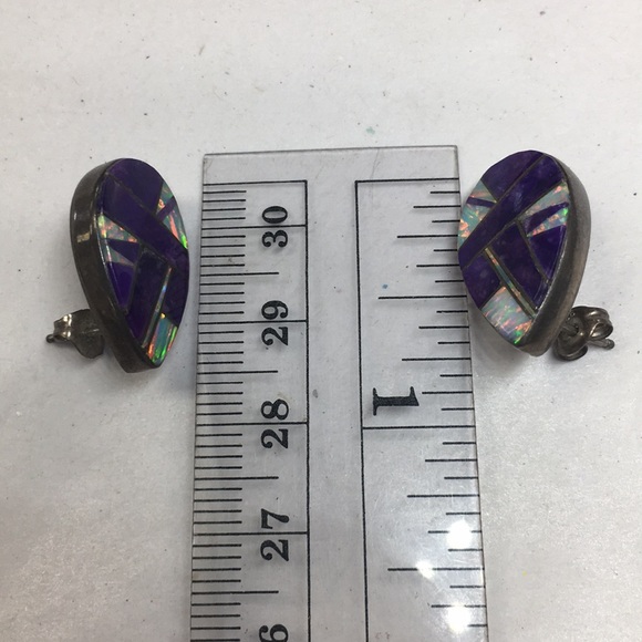 sterling silver 925 sterling earrings - Picture 5 of 5